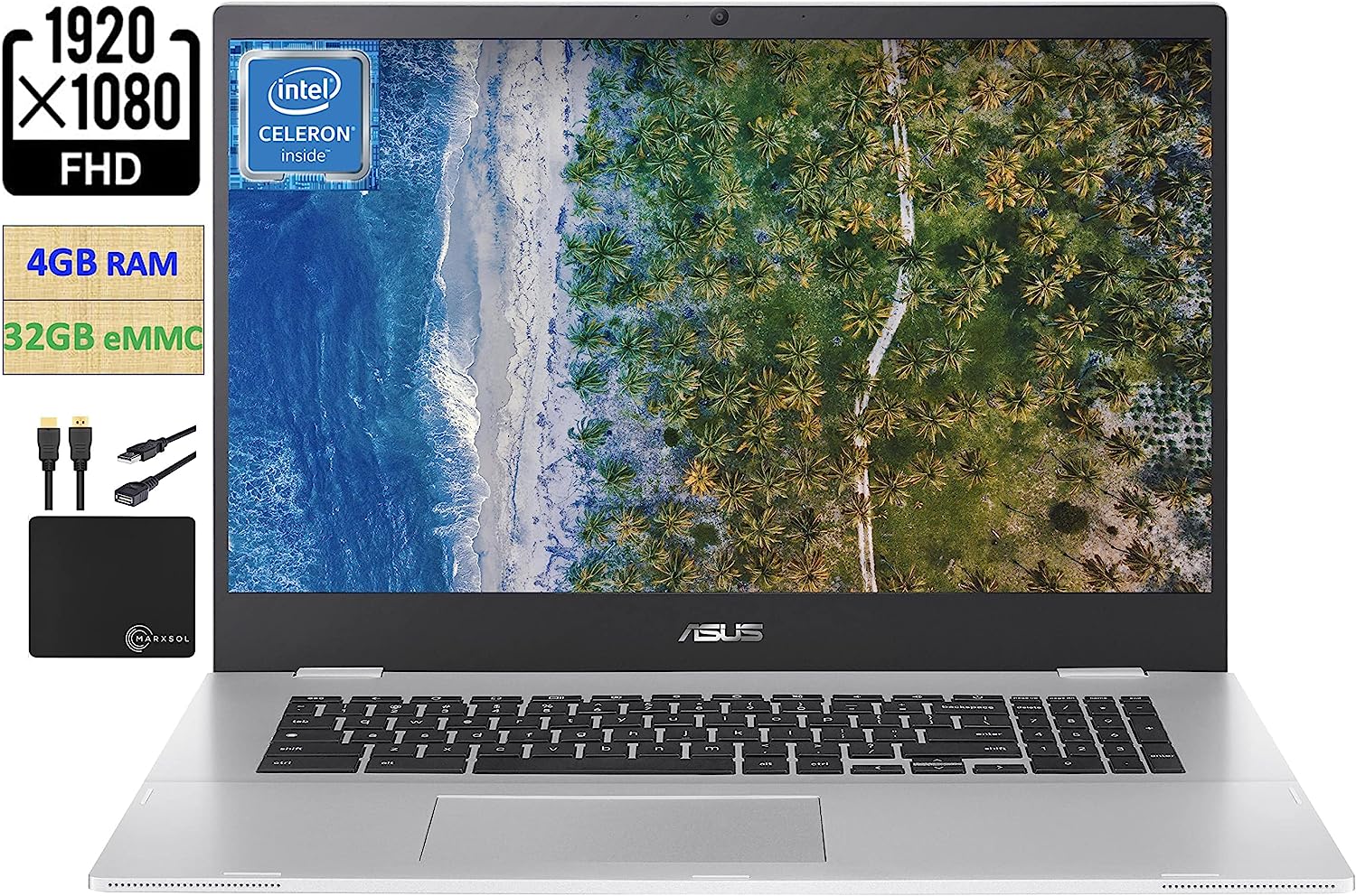 2022 Newest ASUS Chromebook 17.3