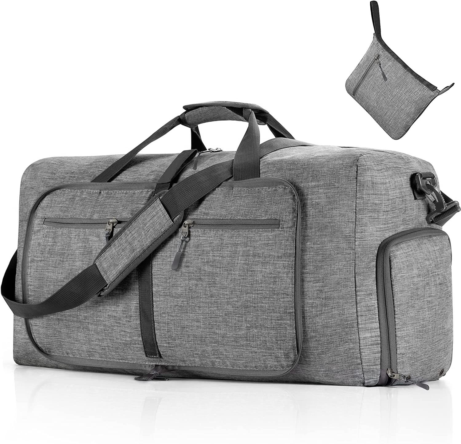 Travel Duffle Bag for Men, 65L Foldable Travel Duffel [...]