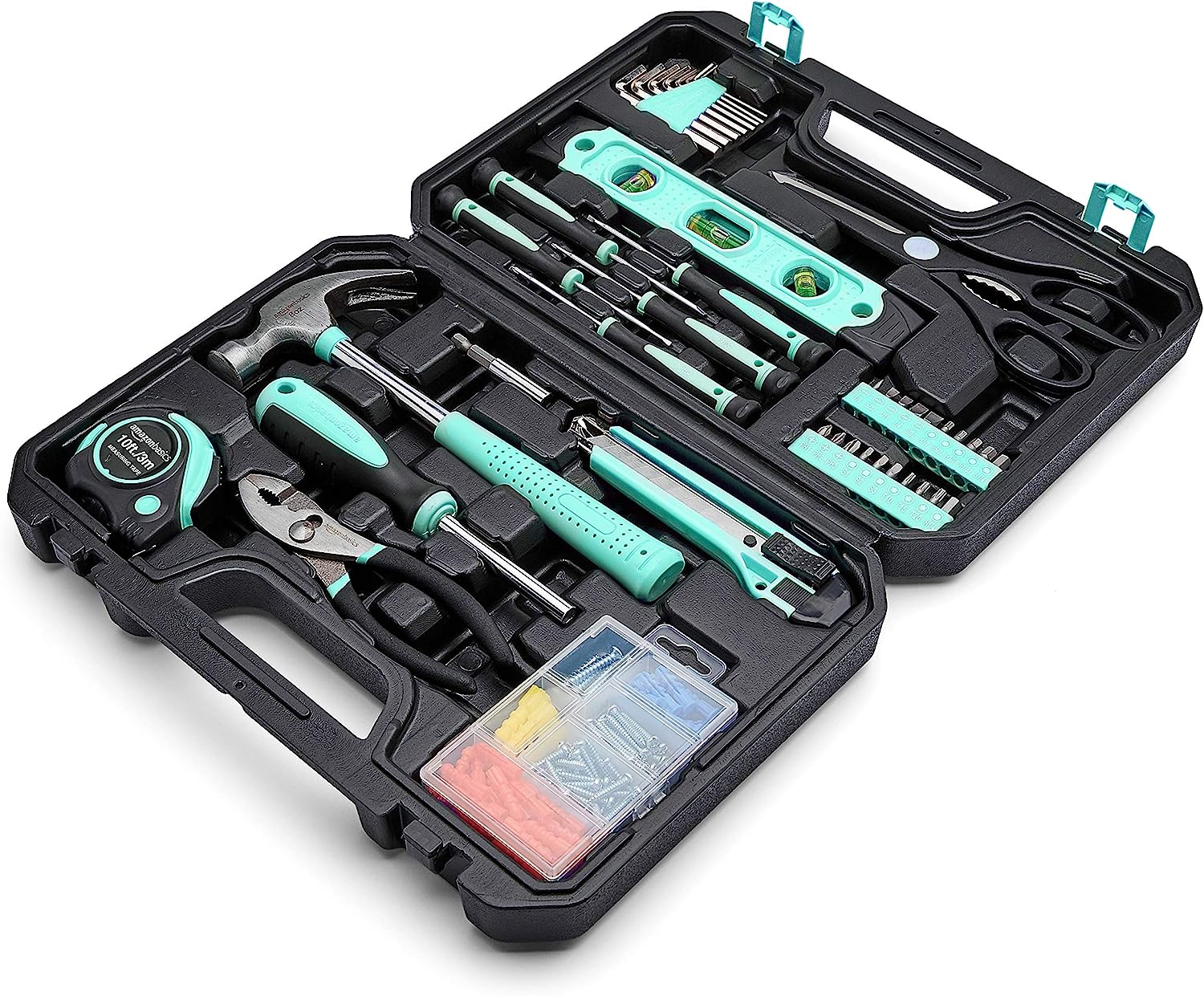 Amazon Basics Household Tool Kit With Storage Case, [...]
