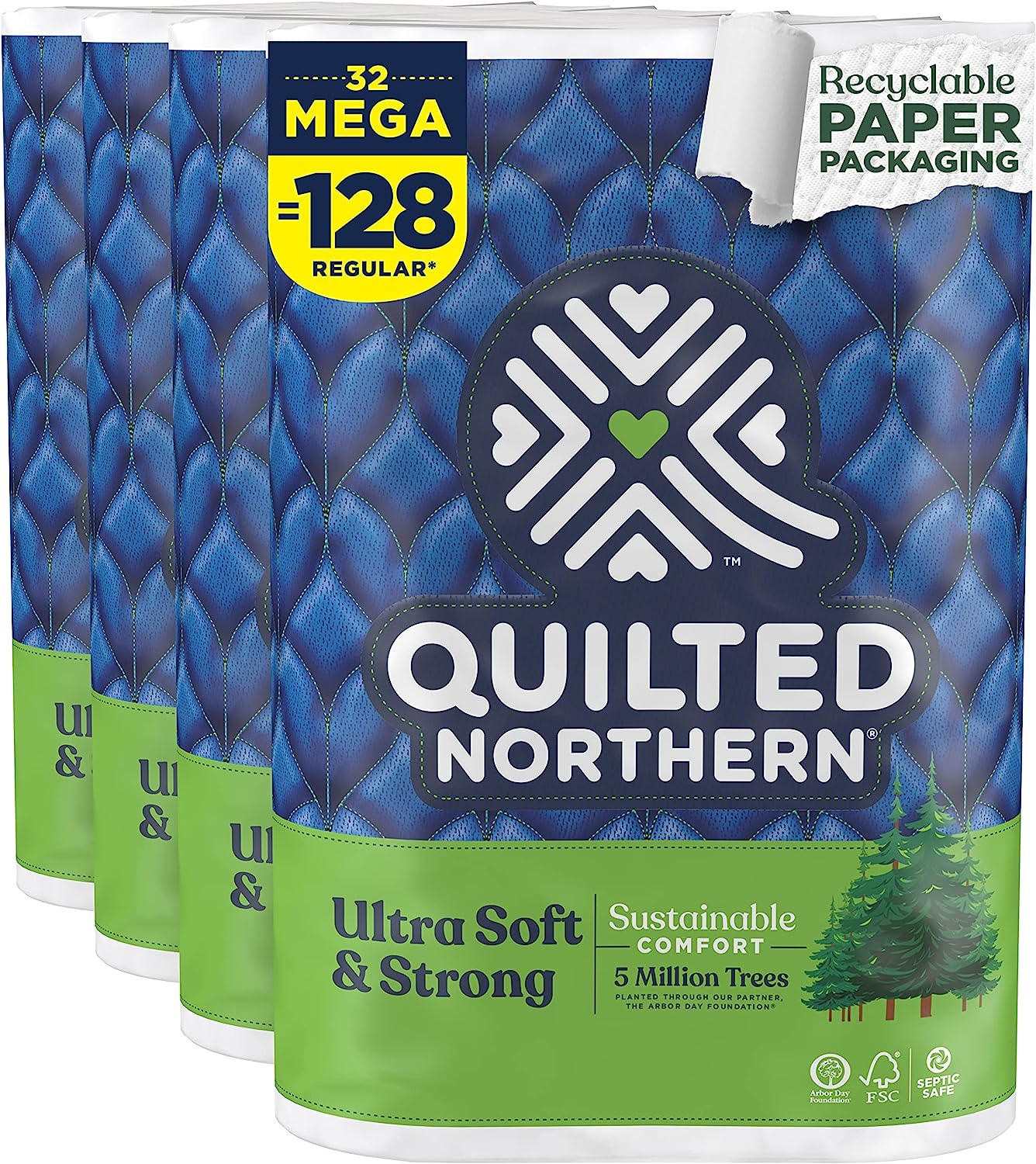 Quilted Northern Ultra Soft & Strong Toilet Paper with [...]