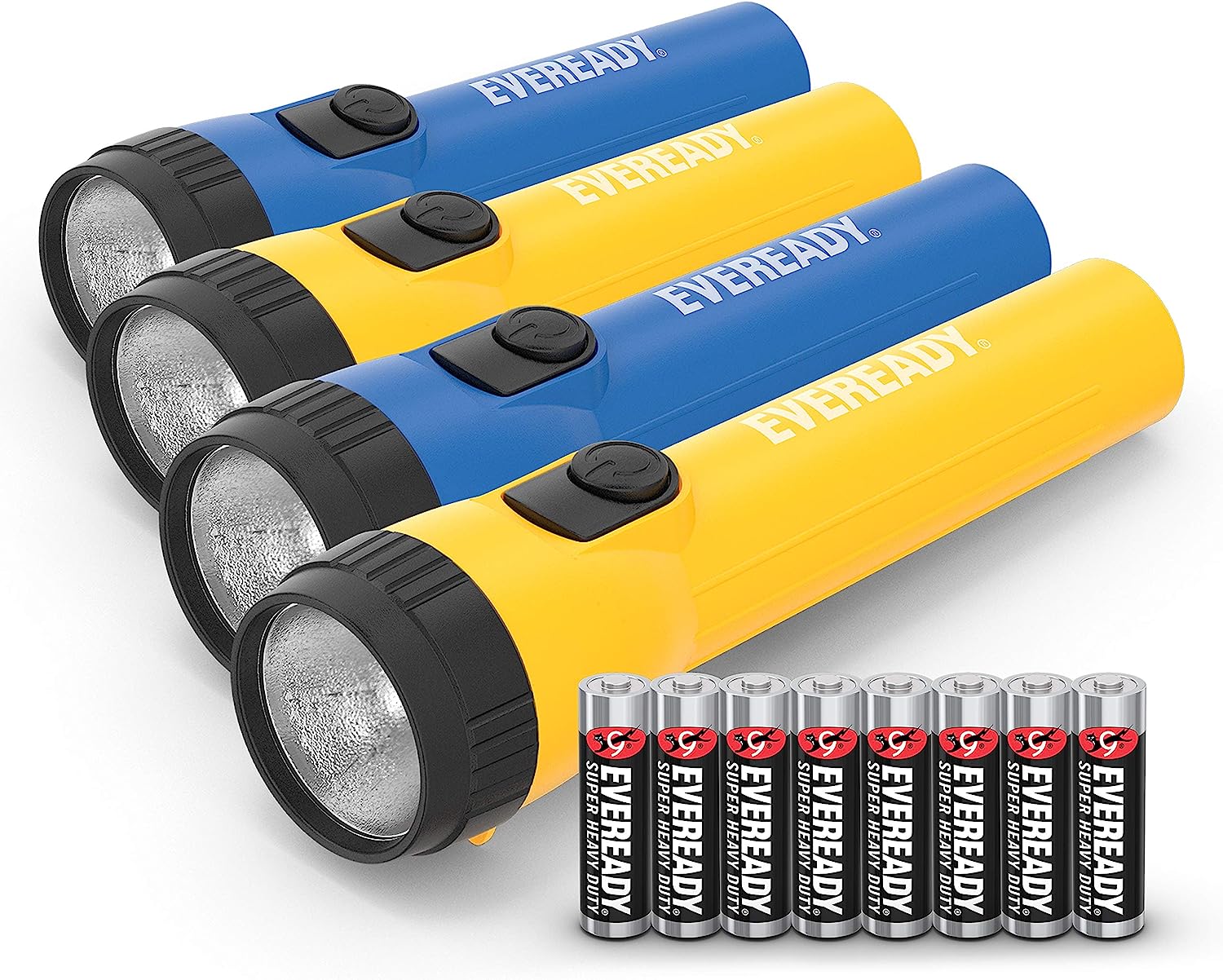 EVEREADY LED Flashlights (4-Pack), Bright Flashlights [...]