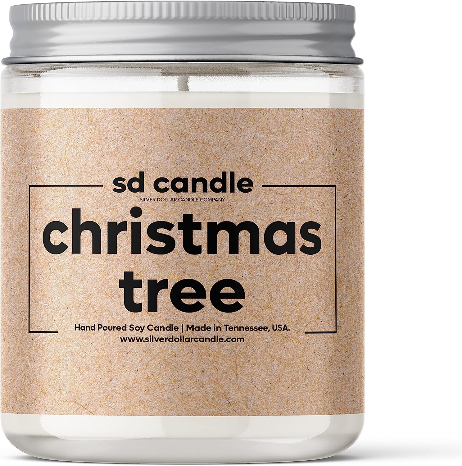 Fresh Cut Christmas Tree Scented Candle 8oz Hand- [...]