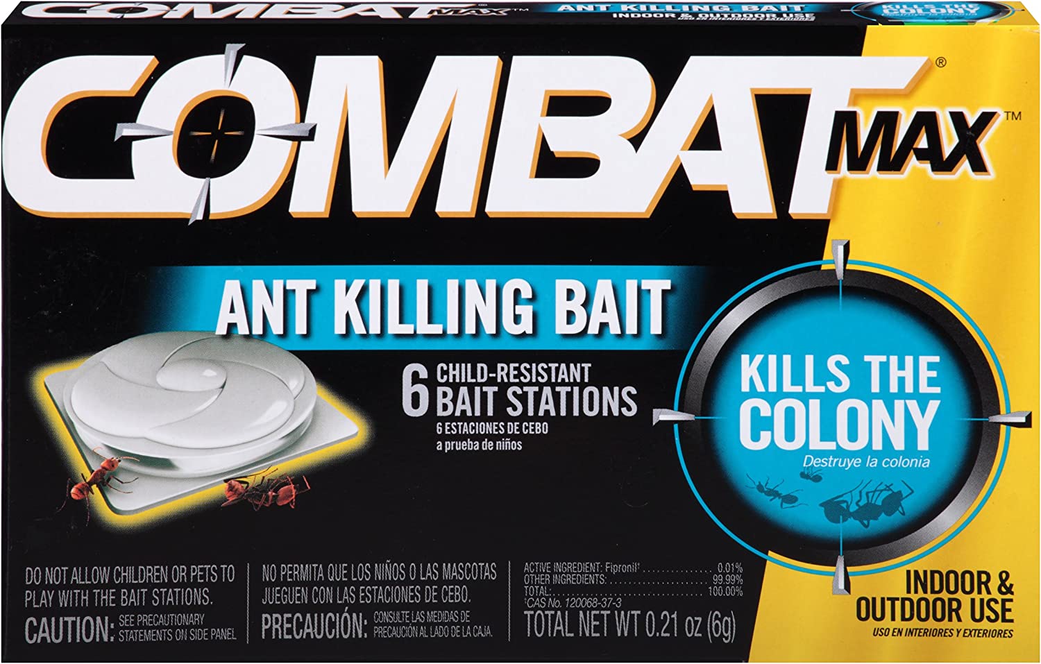 Combat Max Ant Killing Bait Stations, Indoor and [...]