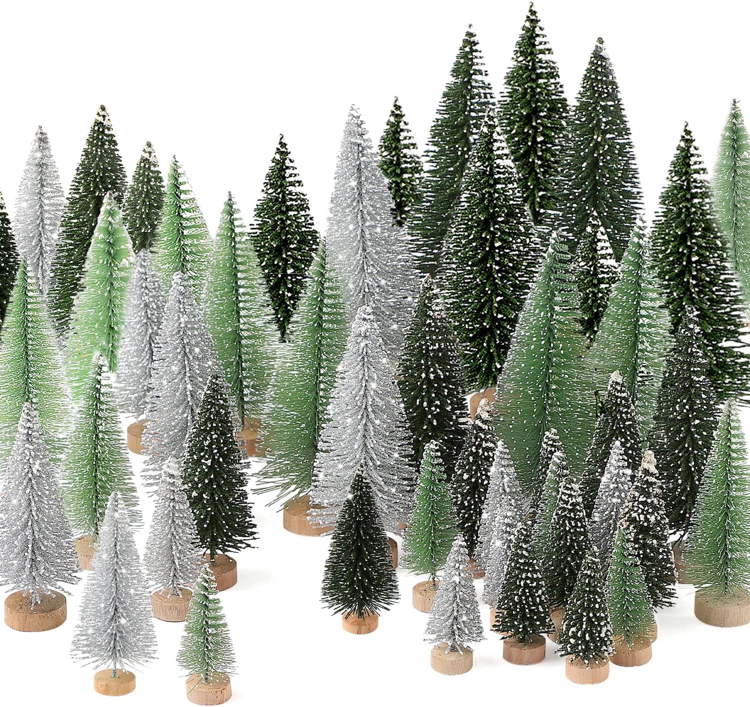 30Pcs Mini Christmas Trees - Artificial Christmas Tree [...]