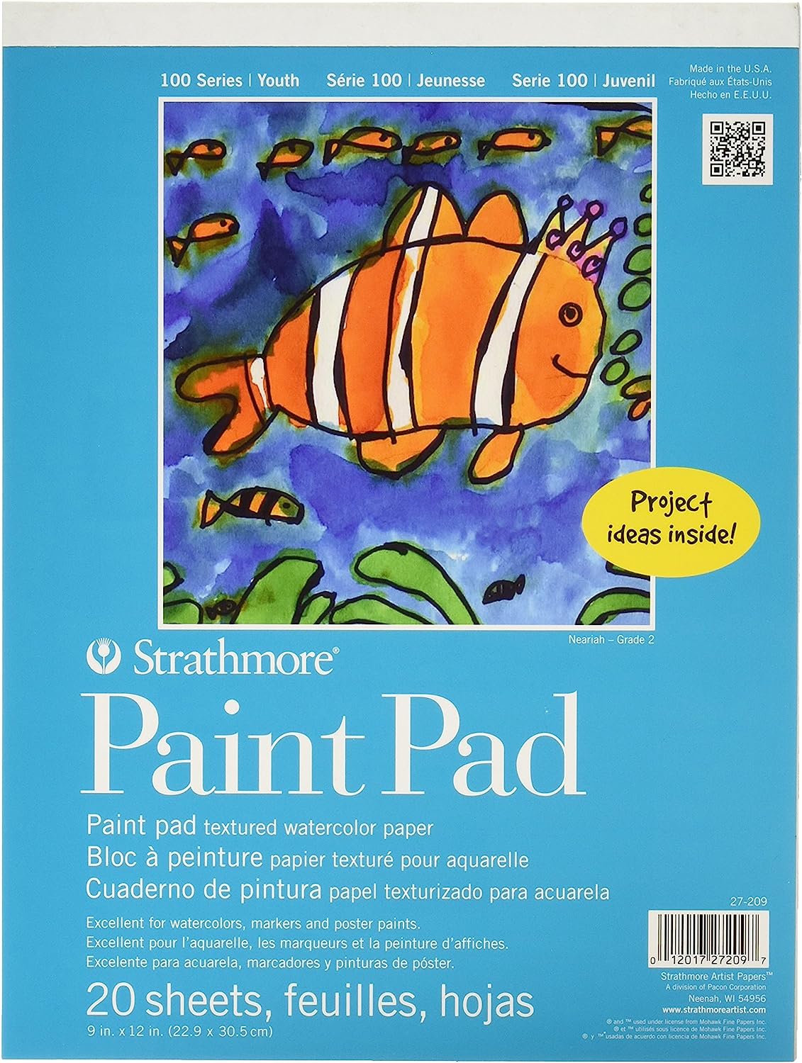Strathmore (27-209 100 Series Youth Paint Pad, 9 by [...]
