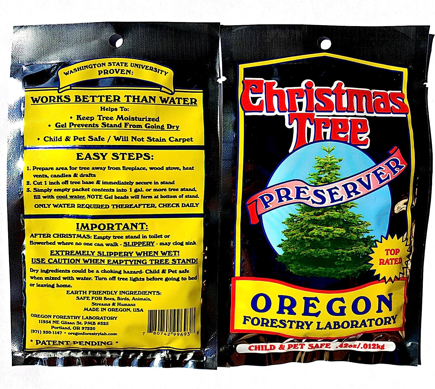 Oregon Forestry Laboratory Christmas Tree Preserver