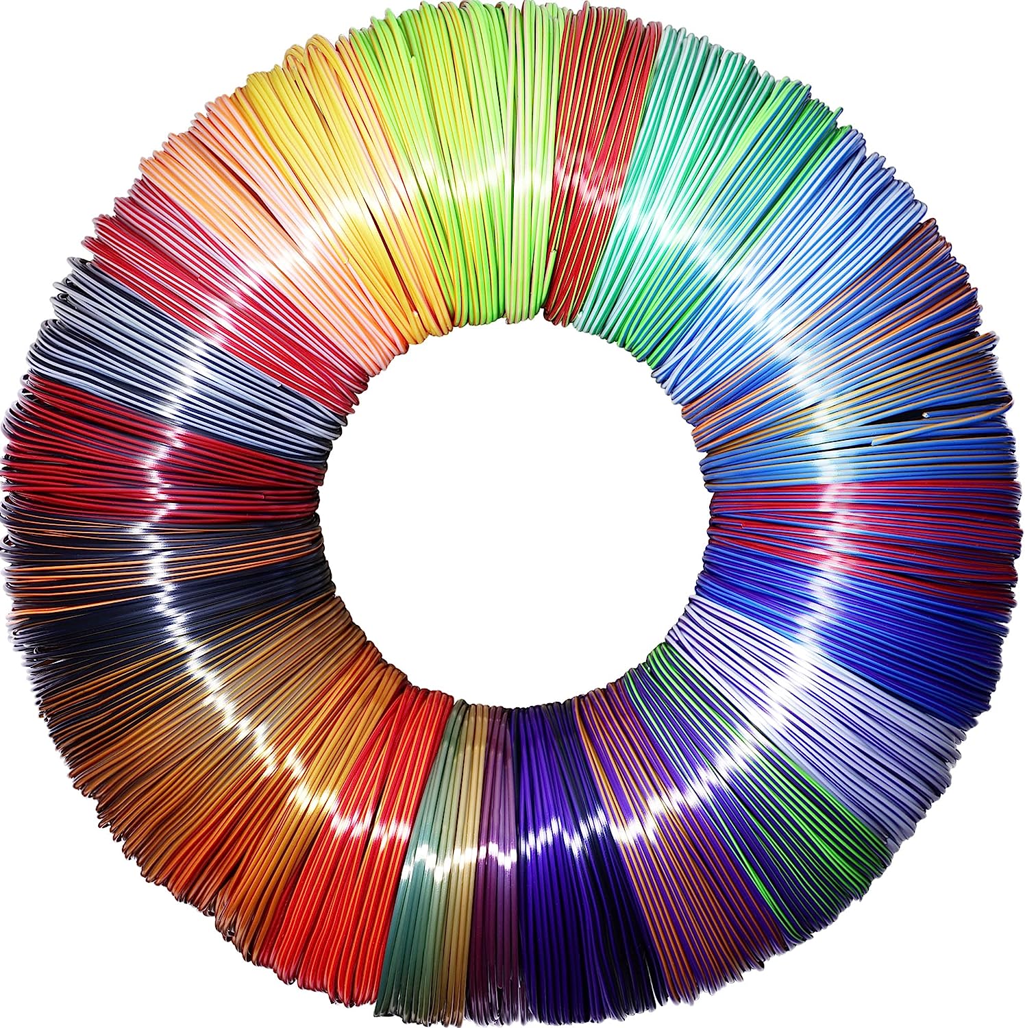 MIKA3D 25 Colors 2 Dual Color in 1 Silk PLA Filament [...]
