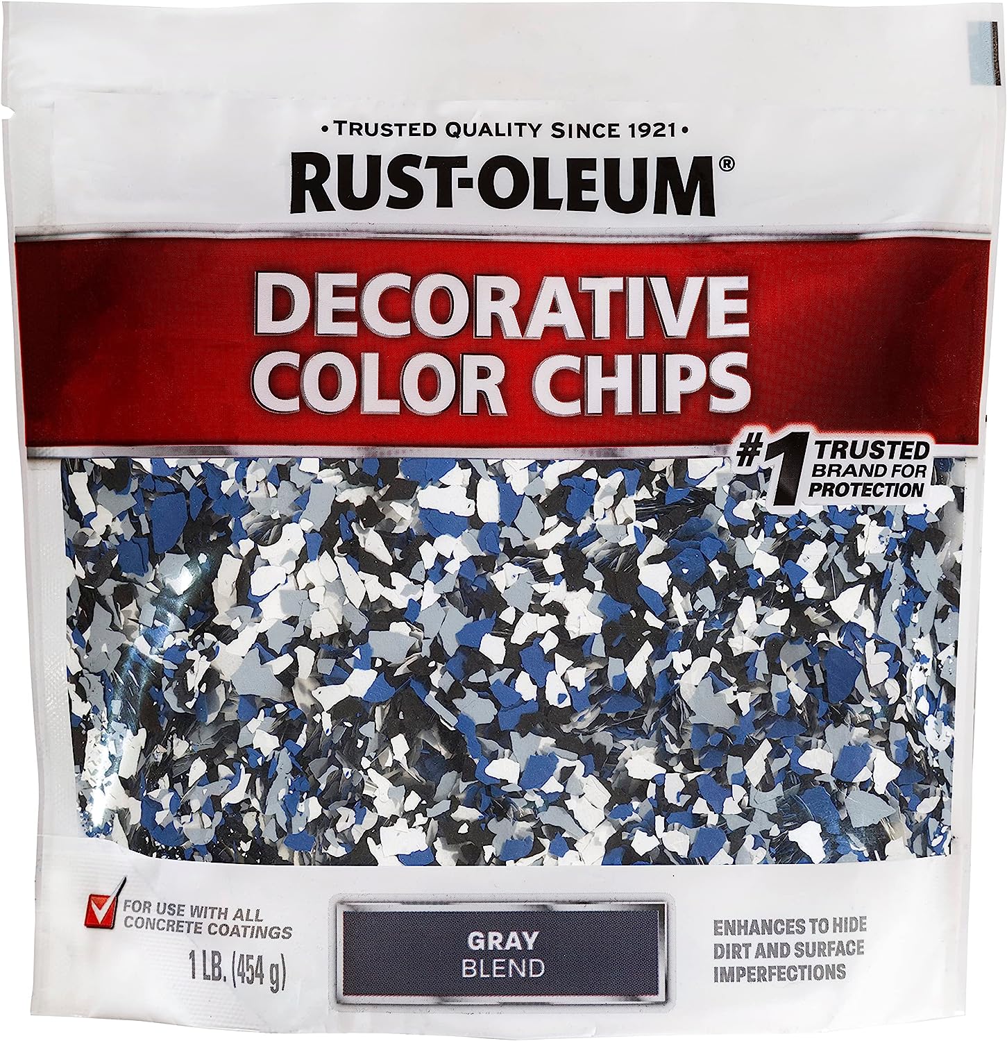 Rust-Oleum 301359 Decorative Color Chips, Gray Blend, [...]