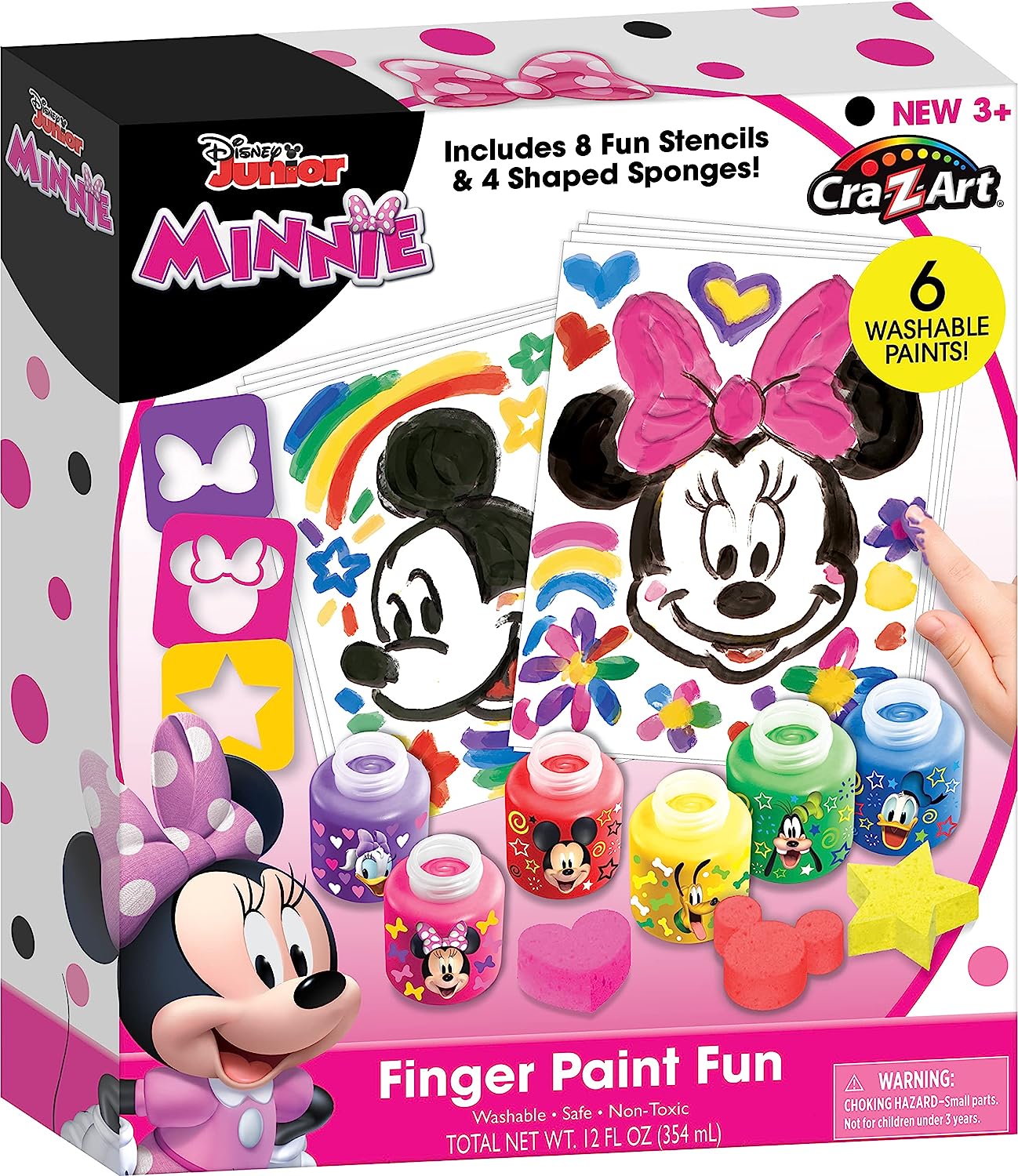 Disney Cra-Z-Art Minnie Mouse & Friends Finger Paint [...]