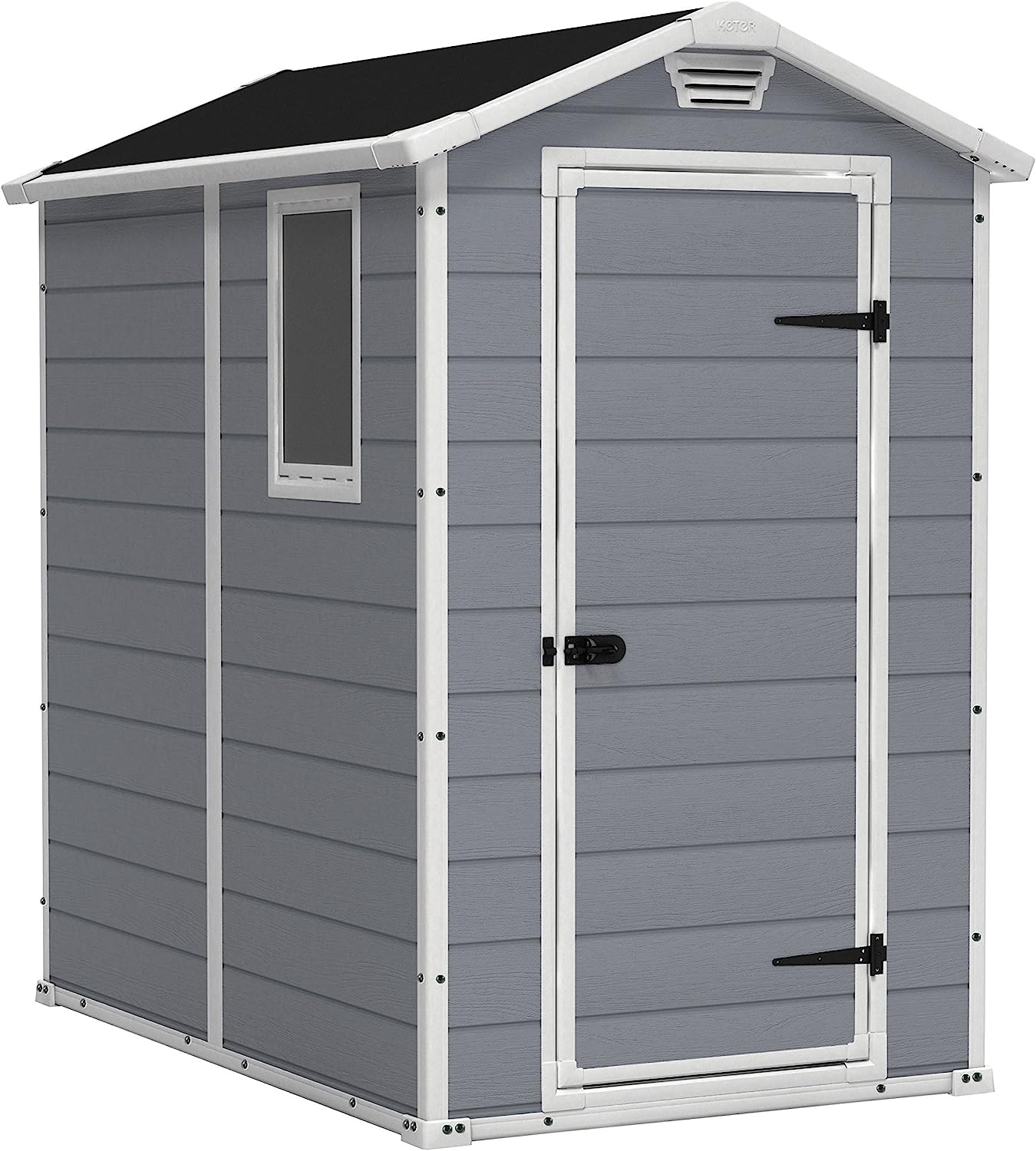 Keter Manor 4x6 Resin Outdoor Storage Shed Kit-Perfect [...]