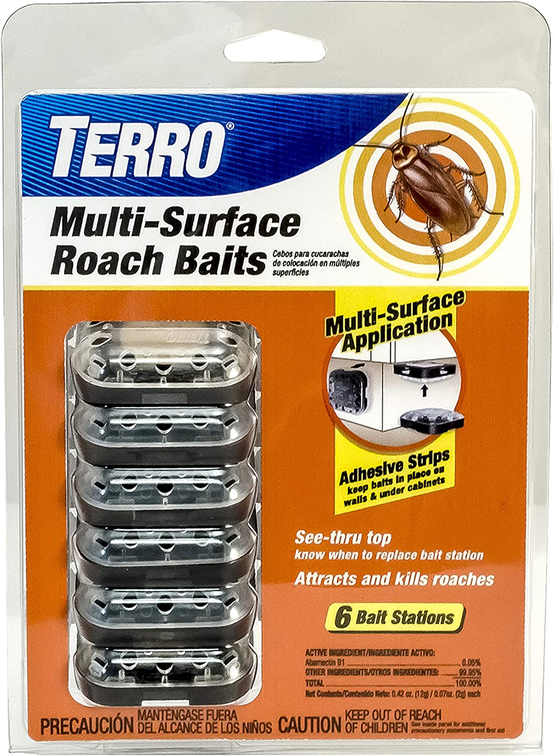 TERRO T500 Indoor Multi-Surface Roach Killing Bait [...]