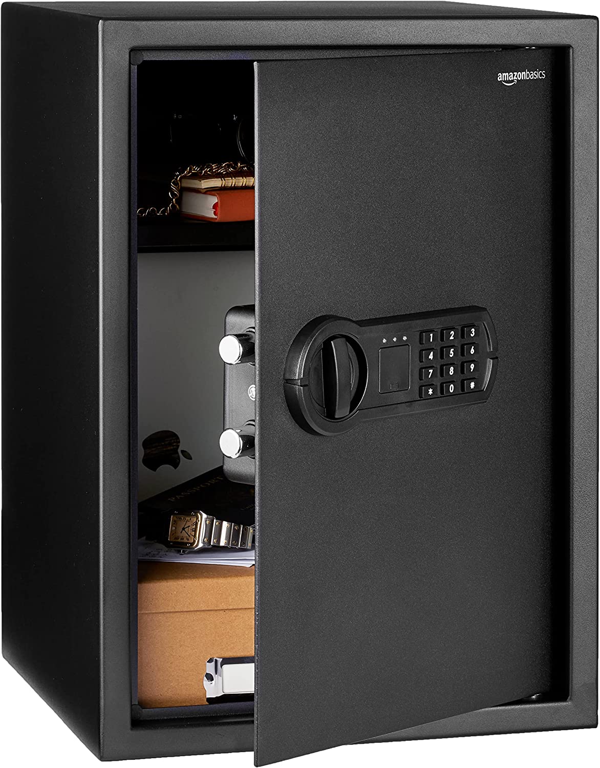 Amazon Basics Steel Home Security Safe with [...]