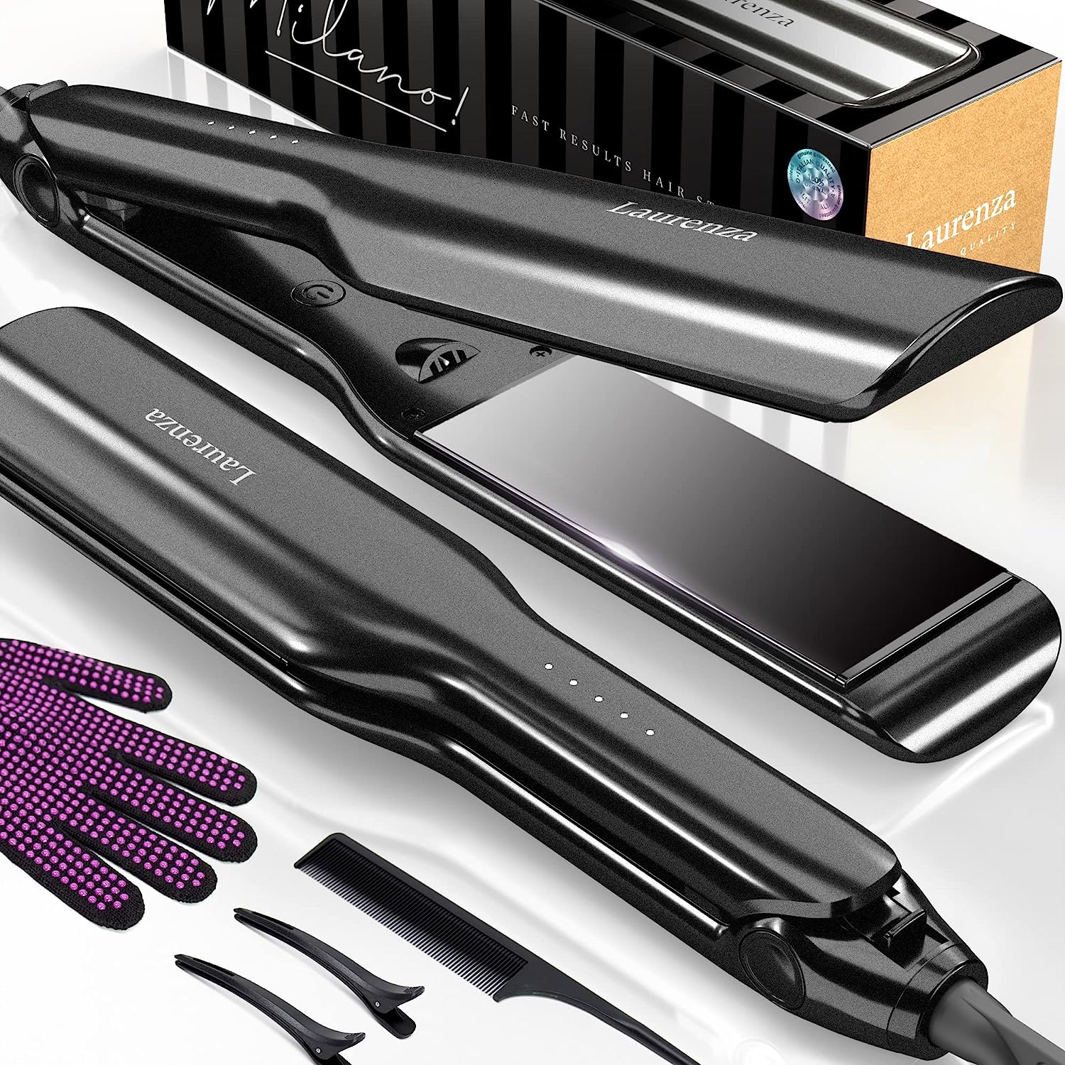 Milano by Laurenza Hair Straightener and Curler 2 in [...]