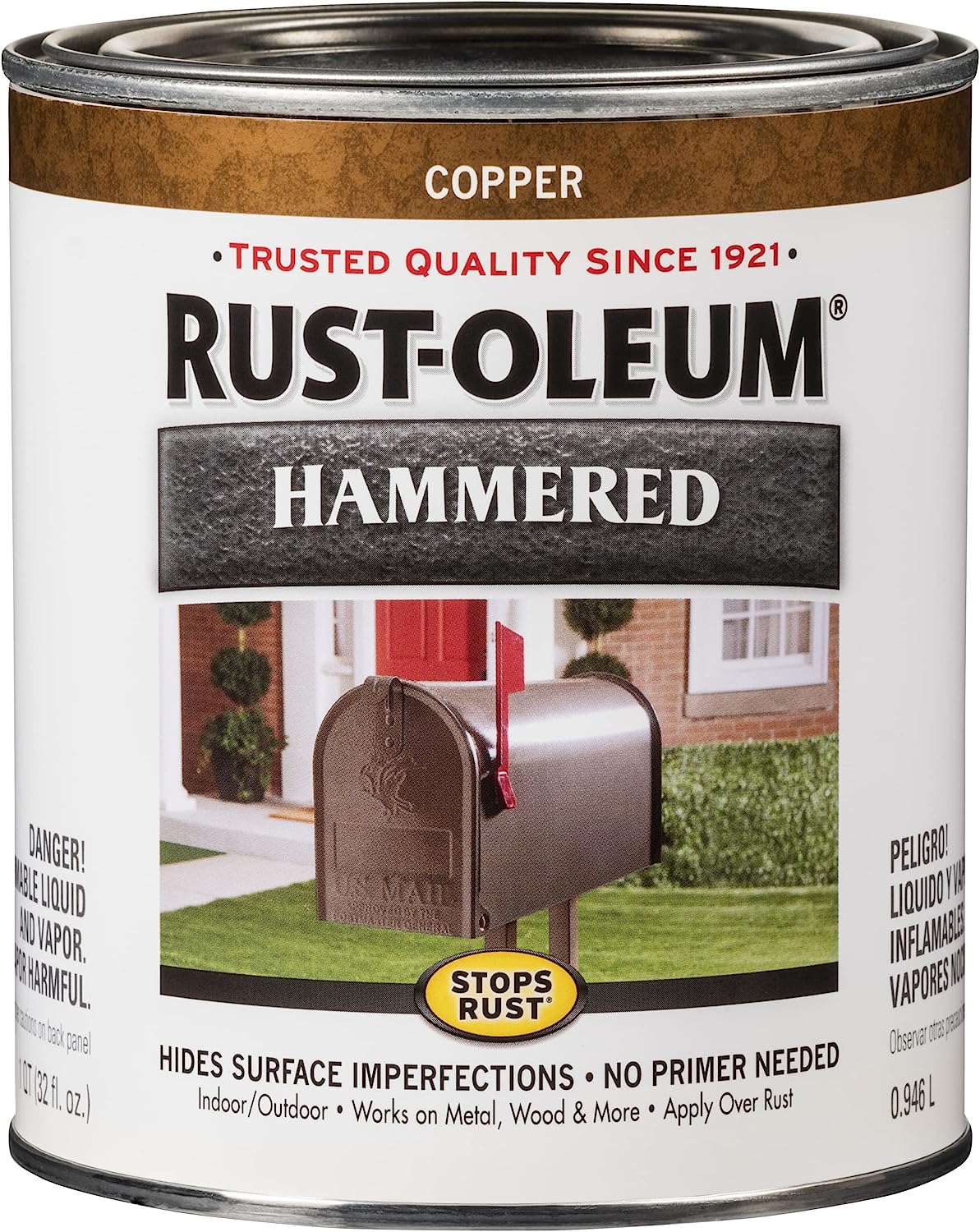 Rust-Oleum 239074 Stops Rust Hammered Finish Paint, [...]