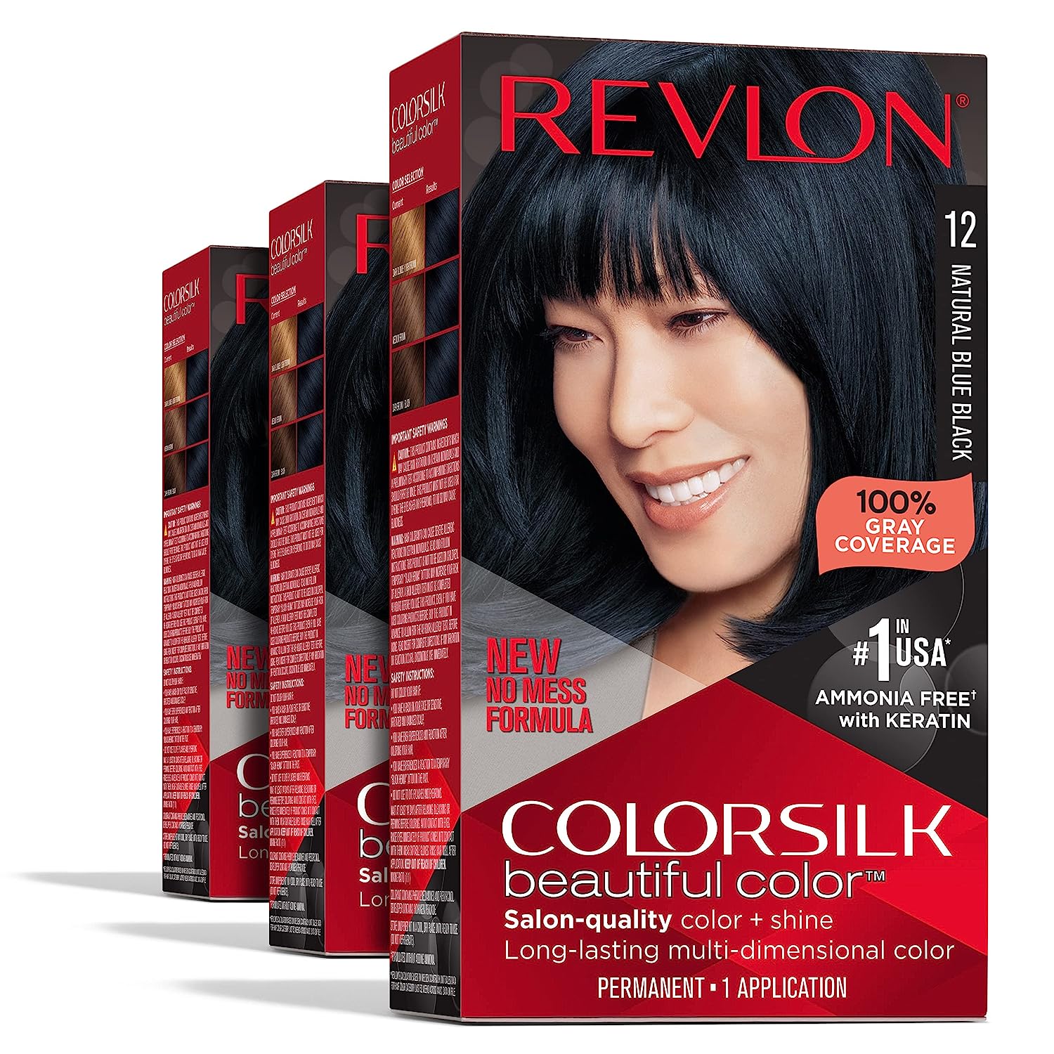 Permanent Hair Color by Revlon, Permanent Black Hair [...]