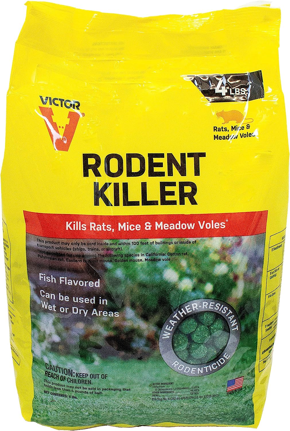 Victor M925 Ready-to-Use Rodent Poison Killer - Kills [...]