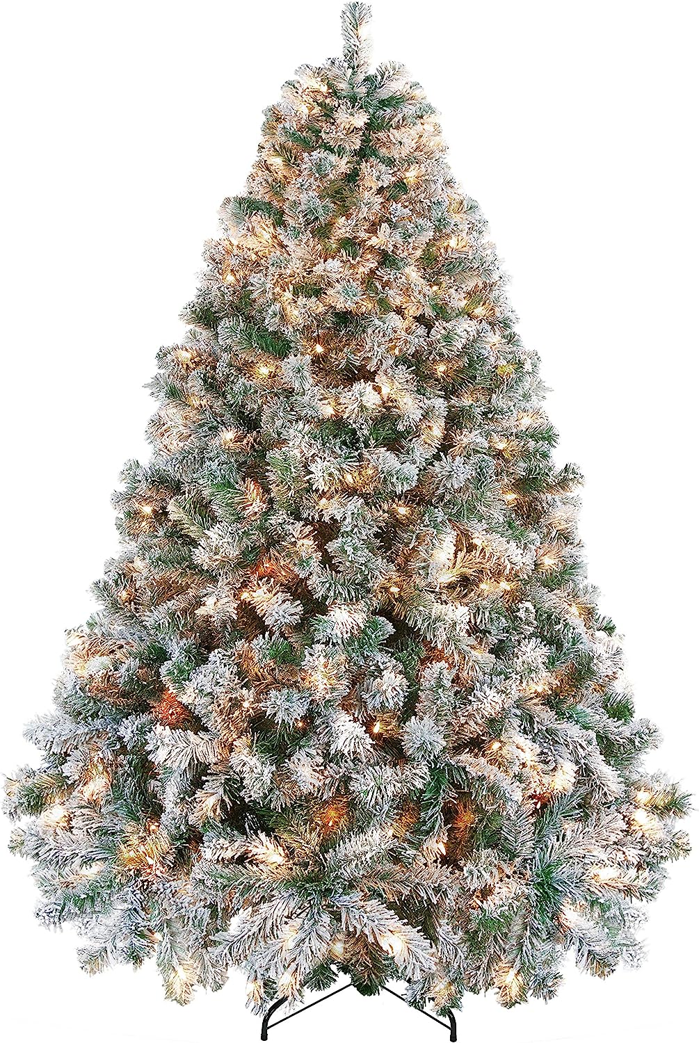 Yaheetech 6ft Pre-lit Artificial Christmas Tree with [...]