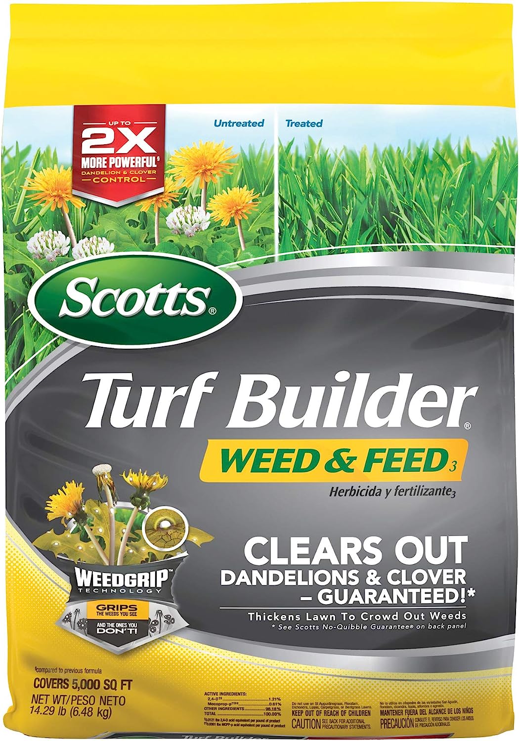lawn fertilizer and weed killer review