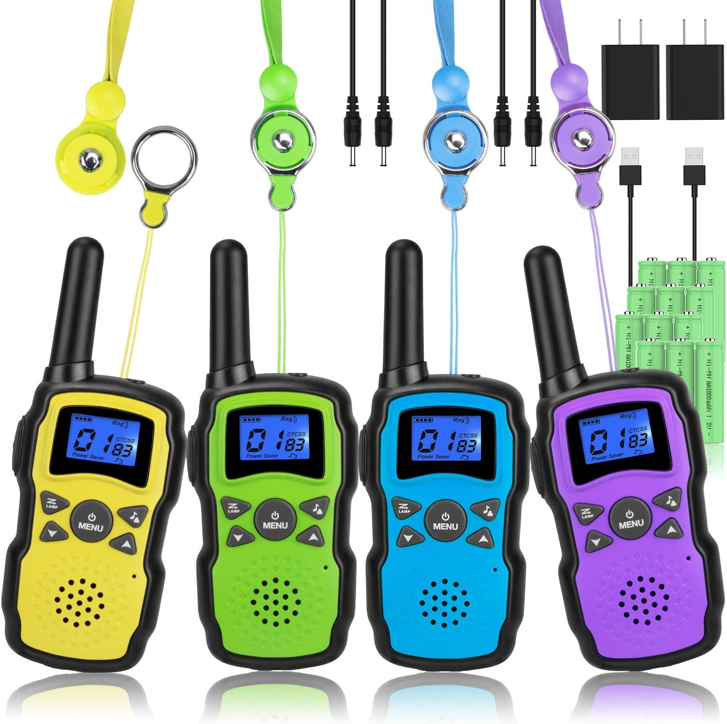 family walkie talkies comparison tables