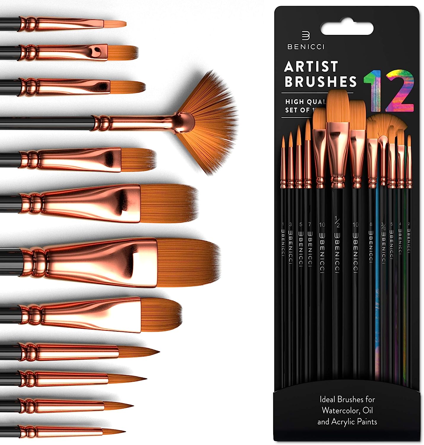 acrylic paint brushes for beginners product review